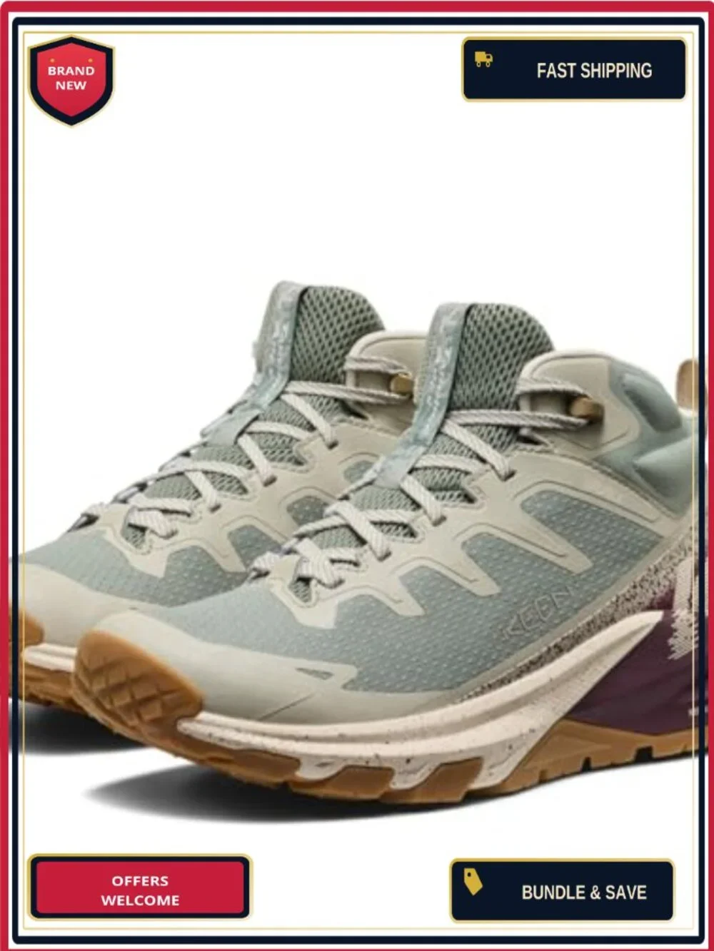 Waterproof Hiking Boots with Lightweight Cushioning